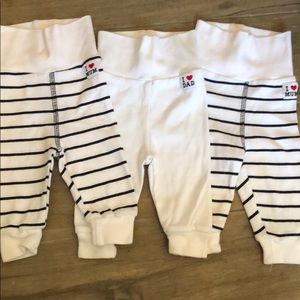 3 pairs of H&M pants